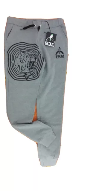 Pantalone Tuta 16 Anni Grigio Felpa Leone Malone Bambino Ragazzo