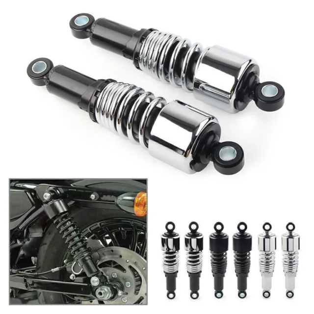 267mm Rear Shock Absorbers Suspension Motorcycle For Harley Touring Road King