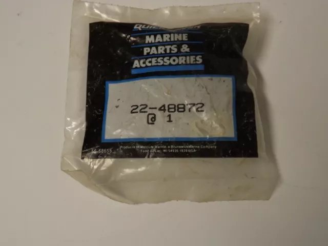 Quicksilver Mercruiser oil line fitting elbow 22-48872