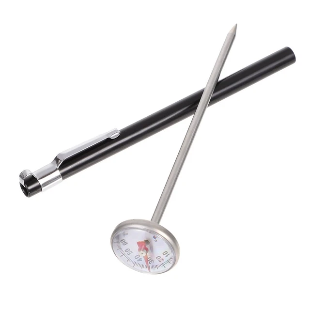 Oven Thermometer Cooker Temperature Stainless Steel - Foto 2