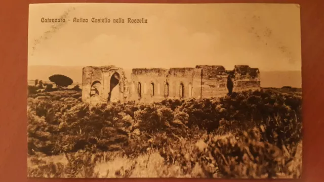 Catanzaro - Antico Castello Nella Roccella - Non Viaggiata - 1912