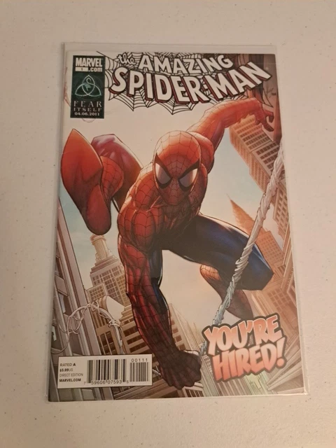 Amazing Spider Man You Re Hired 1 Marvel Comics 2011 Eur 7 85