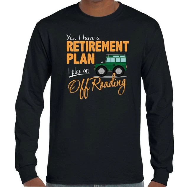 Off Roading Retirement Plan Mens Funny 4X4 T-Shirt 90 SVX Road