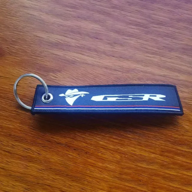Key Ring Chain Holder Gifts For SUZUKI GSR 400 650 GSR650 Keychain Keyrings