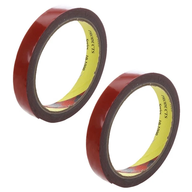 2X  Starke Dauerhafte Doppelseitige Super Klebrige Schaum-Bandrolle Für Fah4948
