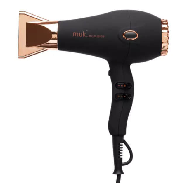 Muk Blow 3900-IR Professional Hair Dryer | Rose Gold Edition (Brand New In Box)