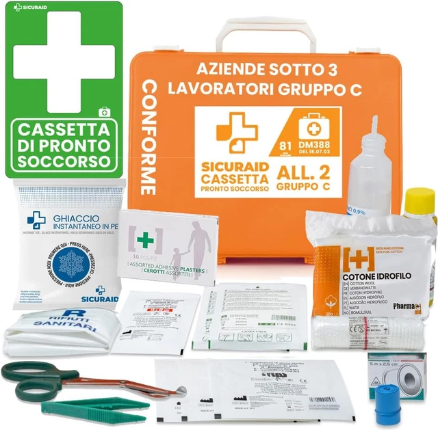 Cartello Segnaletico Cassetta Pronto Soccorso - Adesivo Resistente O Pannello Forex/Alluminio - Foto 14