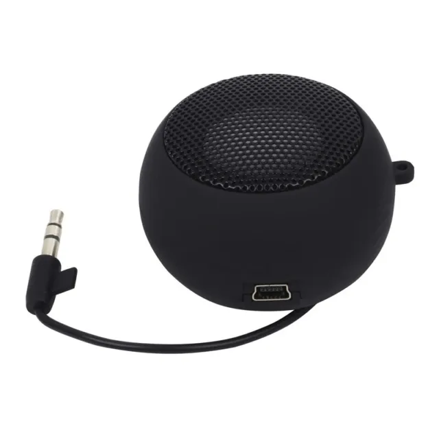 Mini Speaker Portable Rechargeable Travel Speaker with Aux Input Wired 3.5m N7W9