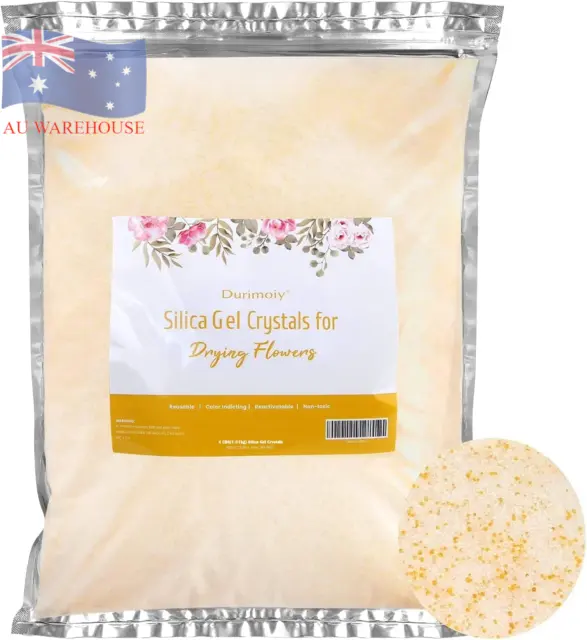 2 LBS SILICA Sand Flower Drying Reusable Silica Gel Flower Drying Crystals  for D $46.00 - PicClick AU