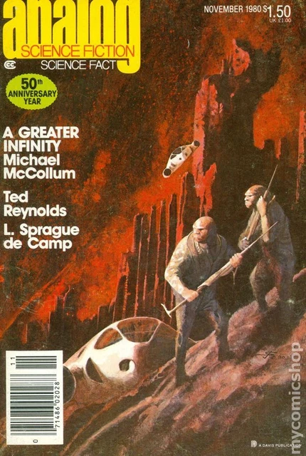 Analog Science Fiction/Science Fact Vol. 100 #11 VG 1980 Stock Image Low Grade