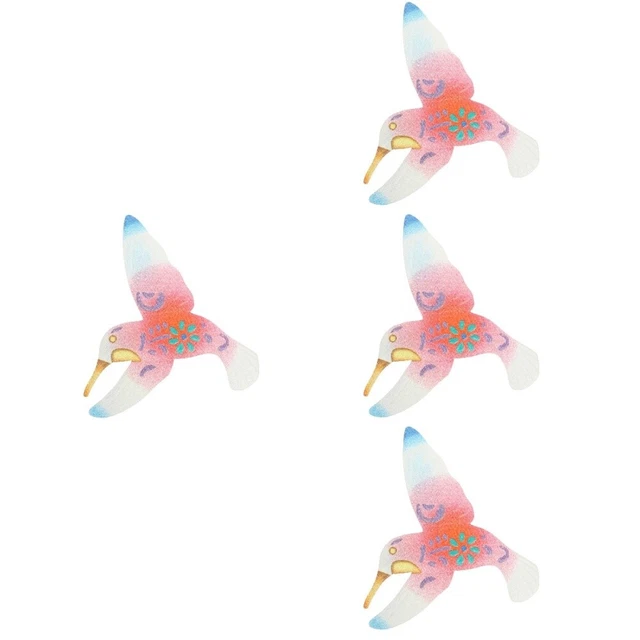 4x 3d Vogel Wand Dekore Metall Vogel Wand Dekor Metall Vogel Wand Skulptur