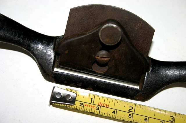 Stanley no. 51 Spoke Shave Plane (Flat Bottomed, 2inch) - Vintage Woodwork Tool 5