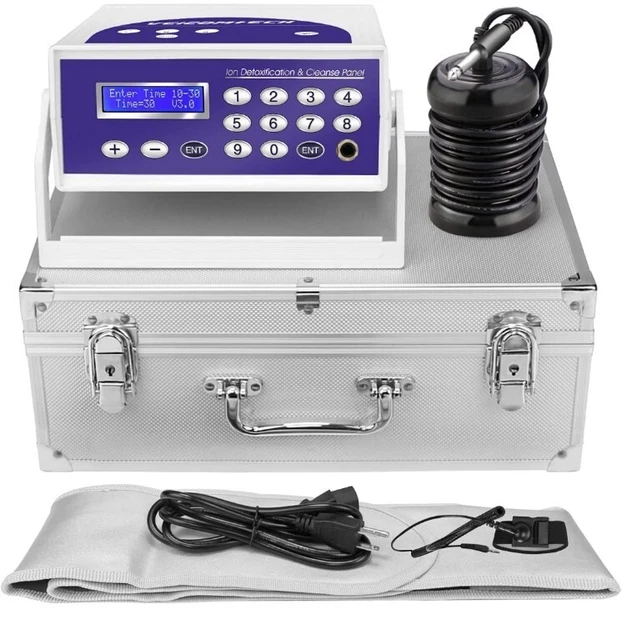 Máquina de baño Ionic Foot Cleanse Ion Detox Spa para uso doméstico. Gratis con bañera de hidromasaje