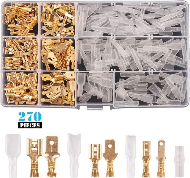 Kit 400 Connettori A Proiettile 3,9mm - Per Auto, Moto, Barche - Foto 9