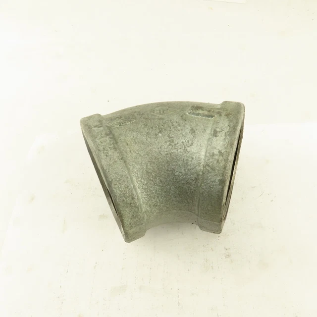 2-1/2" NPT 45° Elbow Galvanized Iron Pipe Schedule 40