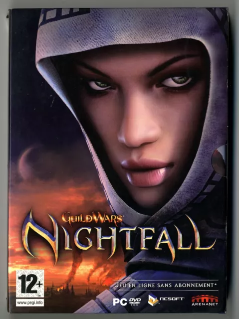 Coffret Jeu Pc ★ Guild Wars Nightfall ★ Complet Avec Notice ★