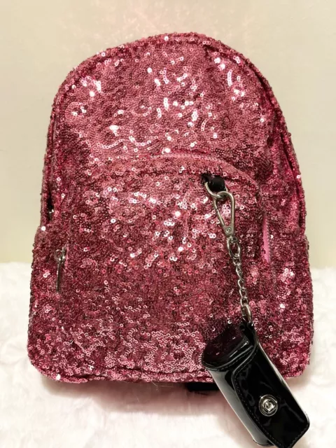 Steve Madden Madden Girl SEQUIN SEQUINS Backpack Purse HANDBAG