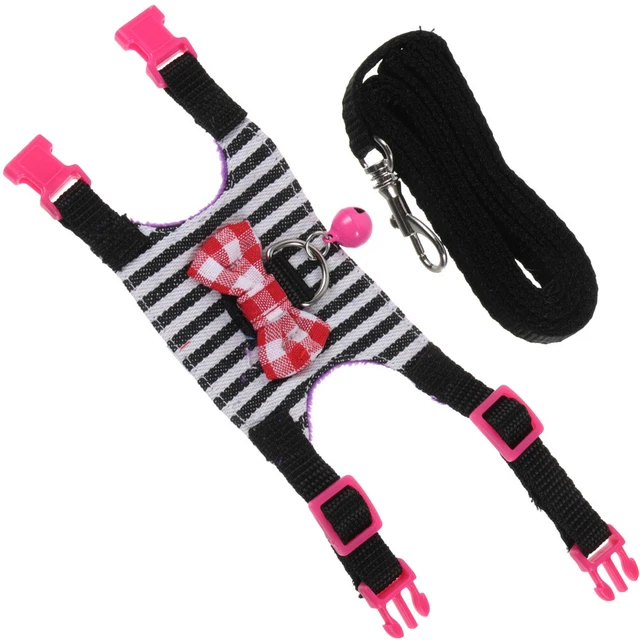 Imbracatura per criceto piccola imbracatura per animali domestici abbigliamento per piccoli animali gilet per conigli
