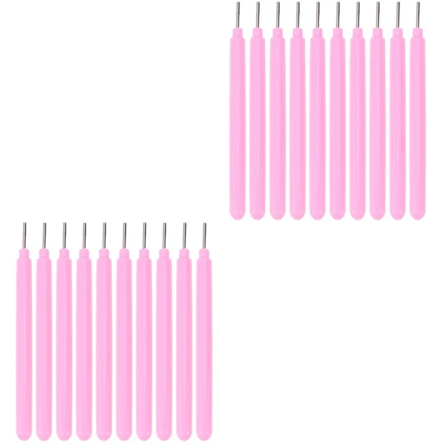 20 Pcs Zigarettenpapier DIY-Quilling-Tool Werkzeug Lockenstab