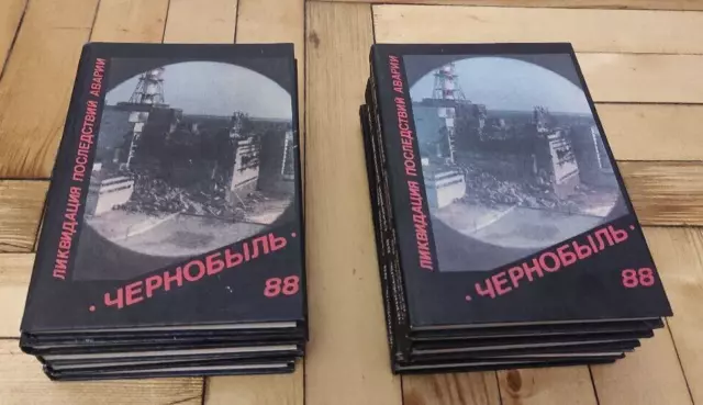 Chernobyl Soviet USSR Ukraine Full Set Book Elimination Consequences Accidents