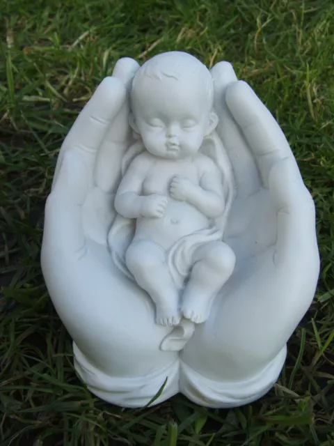 Latex mould / mold for a Baby in Hands.