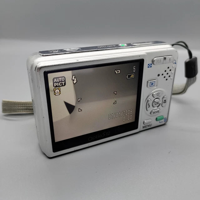 Pentax Optio S12 12,0 megapixel fotocamera digitale compatta argento testato 5