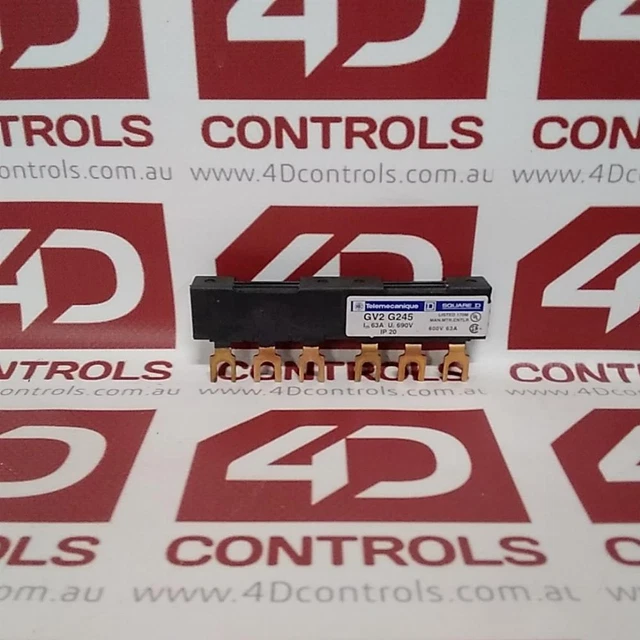 GV2G245 | Telemecanique | Manual Starter Busbar, 600VAC, 63A, Used