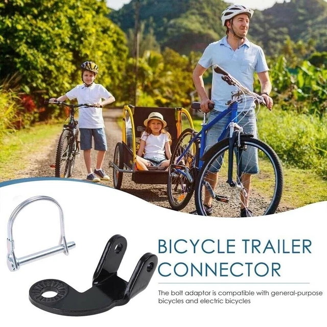 COUDE D'ANGLE DE fixation d'attelage de remorque de vélo en acier pour