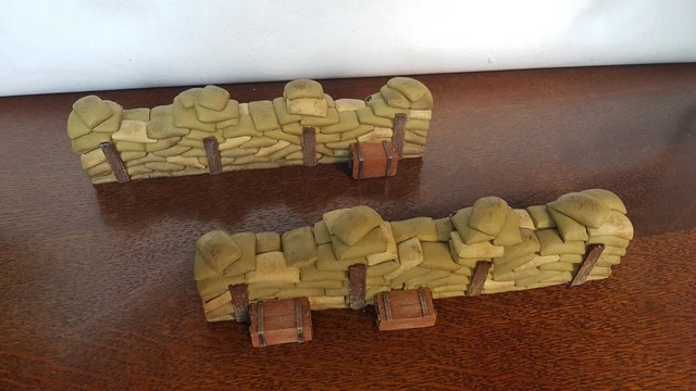 SP041 King & Country SP041 54 mm sandbag defense sections 8" X 2 2013 Retired