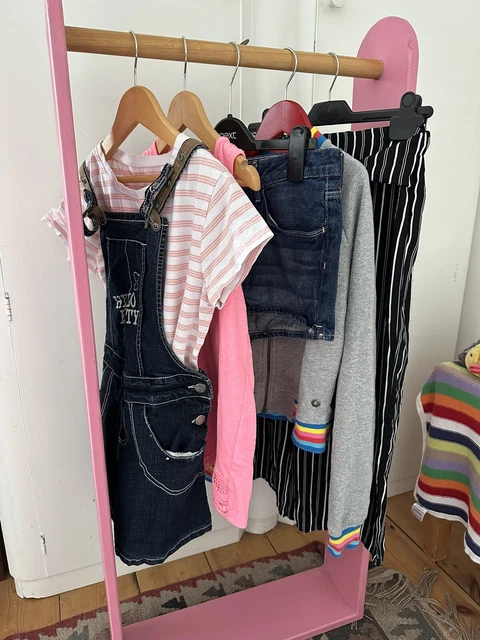 Girls Bundle. H&M/Next/Primark/Hello Kitty/Heidi Klum. 6 Items.  Age 12/14 Years