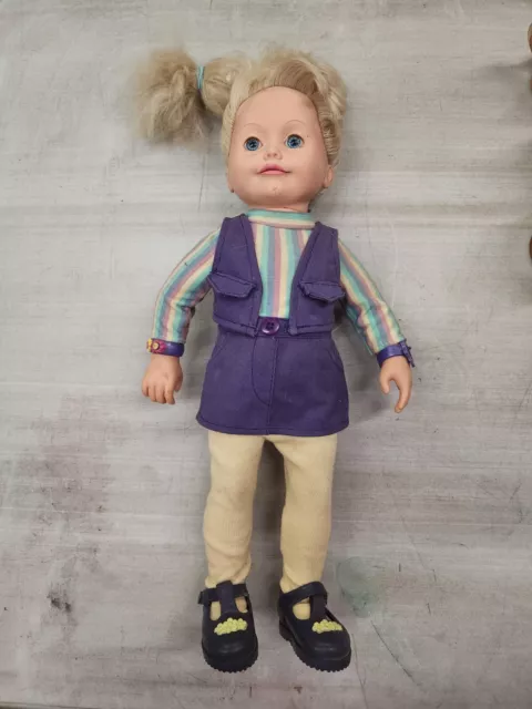 Amazing Ally Let’s Play Tea Party Talking Interactive Doll Orig Clothes UNTESTED