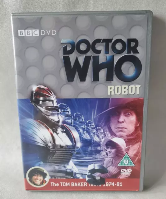 Classic Dr Who Robot DVD Tom Baker Region 2