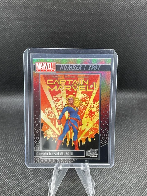 2019-20 Ud Marvel Annual Number 1 Spot Captain Marvel