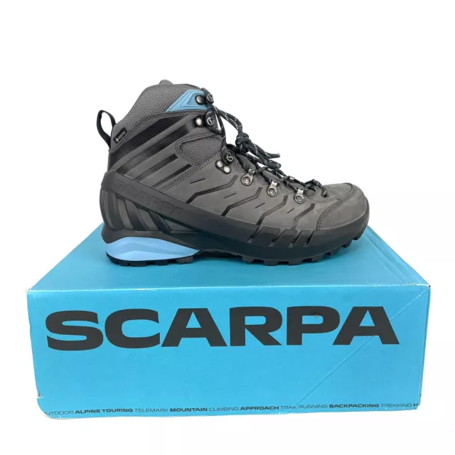 Scarpa Cyclone GTX Womens Hiking Boots Size US 9 EU 41 Gull Gray / Arctic NEW