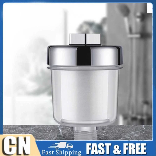 Sistema de filtración de baño transparente filtro de baño 3,5x2,4 pulgadas para cocina doméstica
