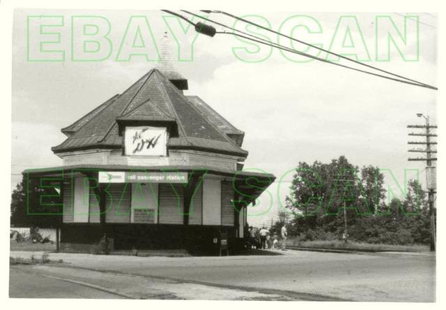 8D387 Rp 1984 Delaware & Hudson Railroad Station Port Edwards Ny