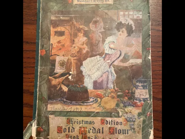 Gold Medal Flour Cook Book; Christmas 1904- paperback
