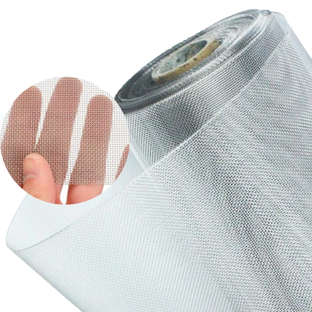 20 Mesh Stainless Mesh Screen, 304 Stainless Steel Screen Roll 1mm Hole...