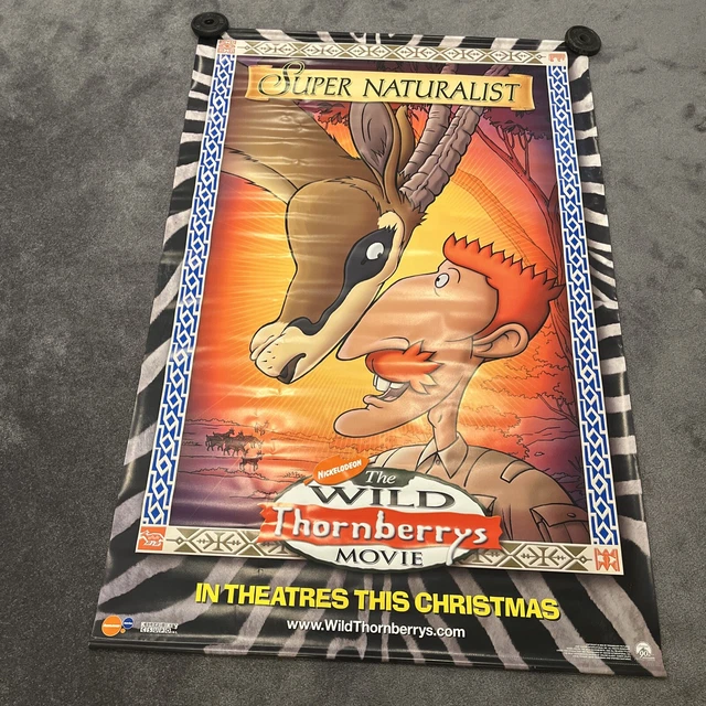 THE WILD THORNBERRYS Movie (DVD, 2003) Nickelodeon Eliza Darwin Nigel ...
