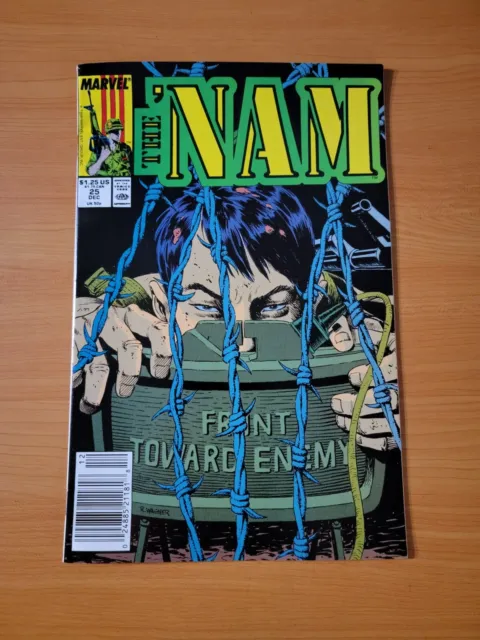 The 'Nam #25 Newsstand Variant ~ NEAR MINT NM ~ 1988 Marvel Comics