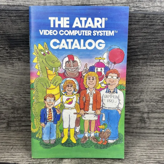 The Atari Computer System Catalog Video 1980 CO14356 Rev D Book