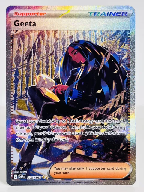 Geeta - 226/197 - SV03: Obsidian Flames - Pokemon