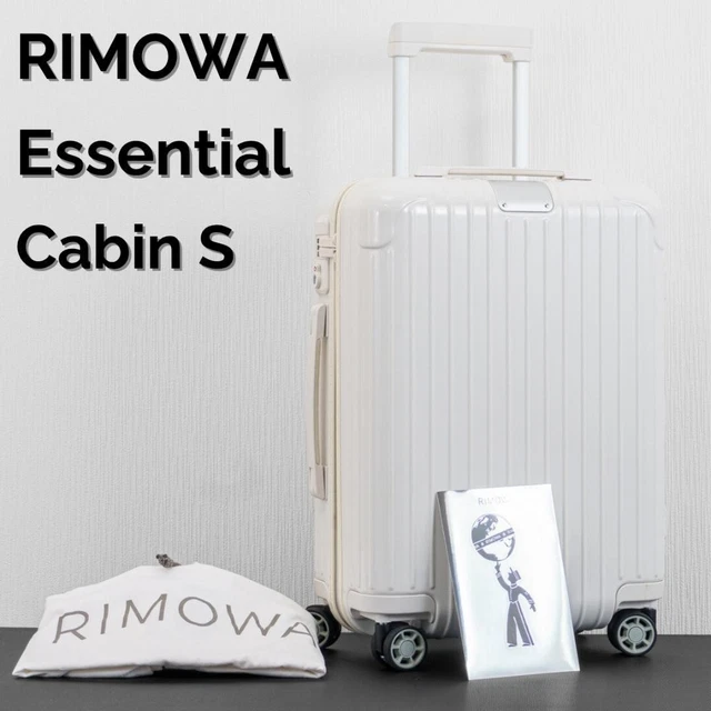 美品 RIMOWA エッセンシャル キャビンS ホワイト 機内持ち込み 4輪 RIMOWA】Essential Cabin S ホワイト 4輪 (RIMOWA/スーツケース