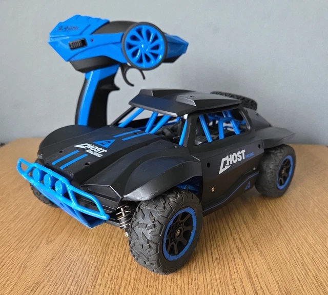 Ghost Raveing GHOST RACING 4 Wheel Drive Remote Control RC Car Buggy Jeep Black Blue ...