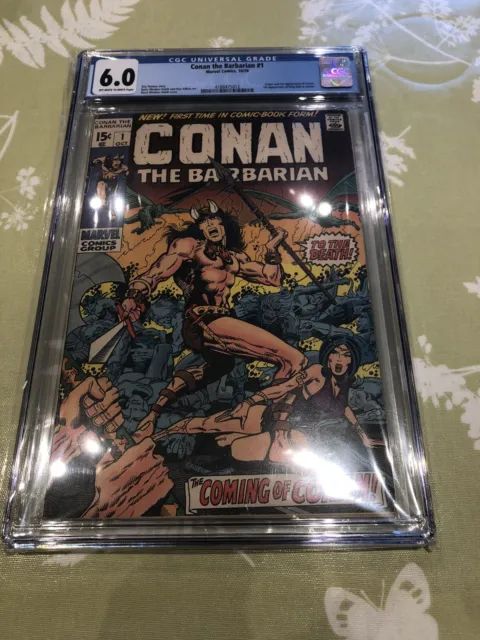 Conan The Barbarian 1 CGC 6.0 1970