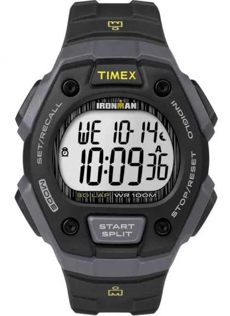 TIMEX MENS IRONMAN Triathlon Watch 38mm Water Resistant
