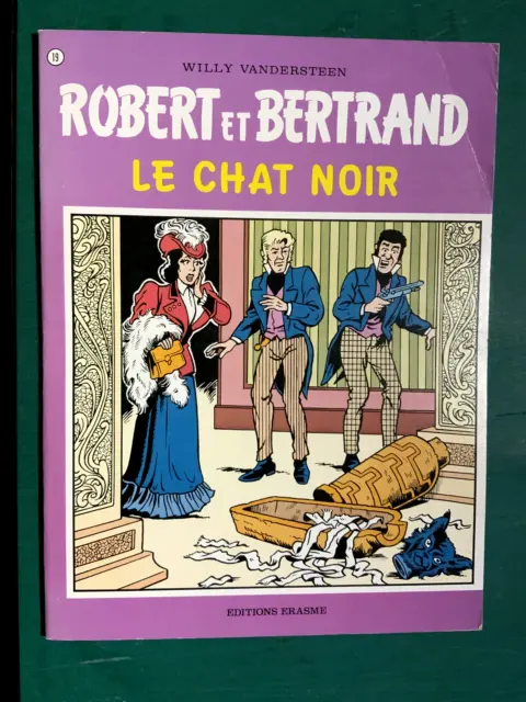 Robert et Bertrand Le Chat noir VANDERSTEEN  EO