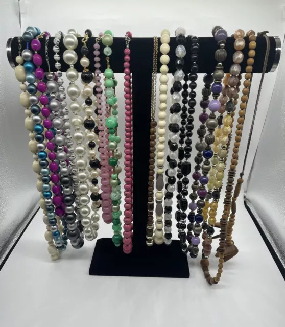 Lot Of 60 Necklaces Jewelry Mix Assorted - Brand New 2