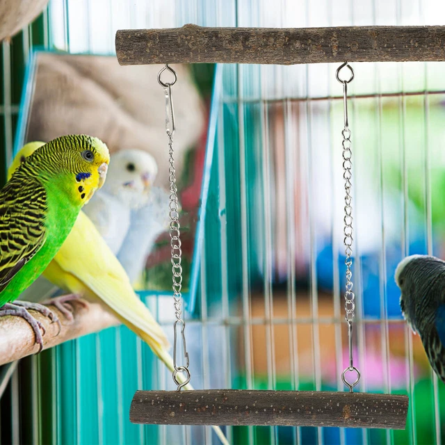 Papageienschaukel Vogel Steht Sittich Käfig Dekor Vogelkäfig