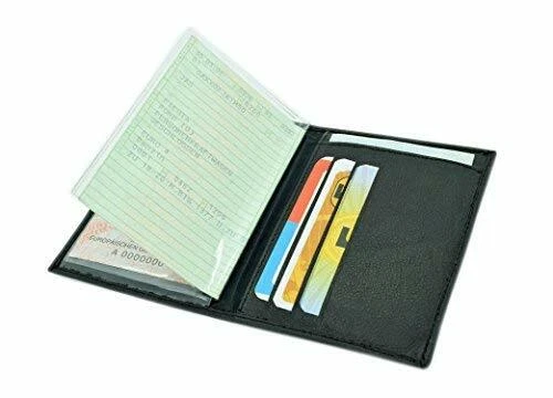 KFZ Schein Hülle Etui Mappe Rot NEU Ausweis Kartenschutzhülle Fahrzeugpapiere